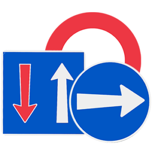 Icon Verkehrsschilder